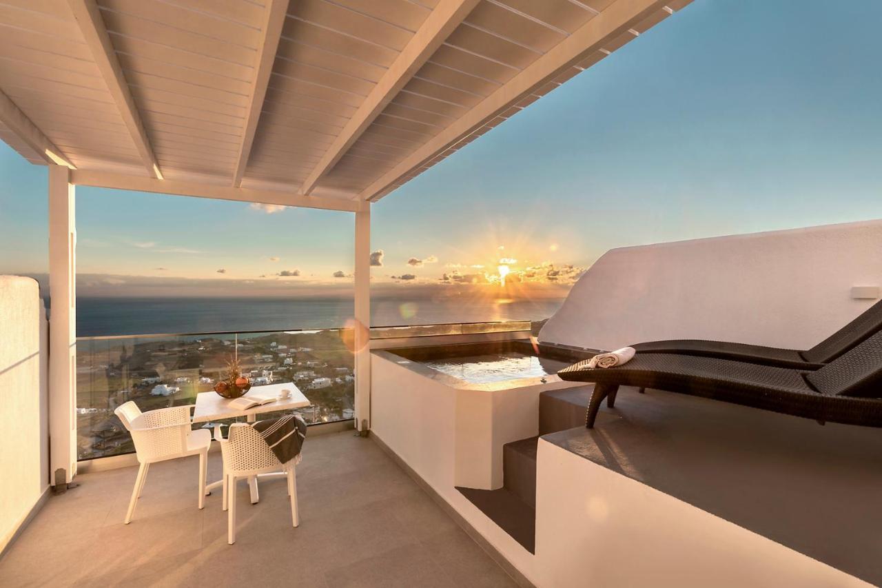 La Estrella 4 Suites With Sea View & 4 Prive Hot Tub Vourvoúlos Exteriér fotografie