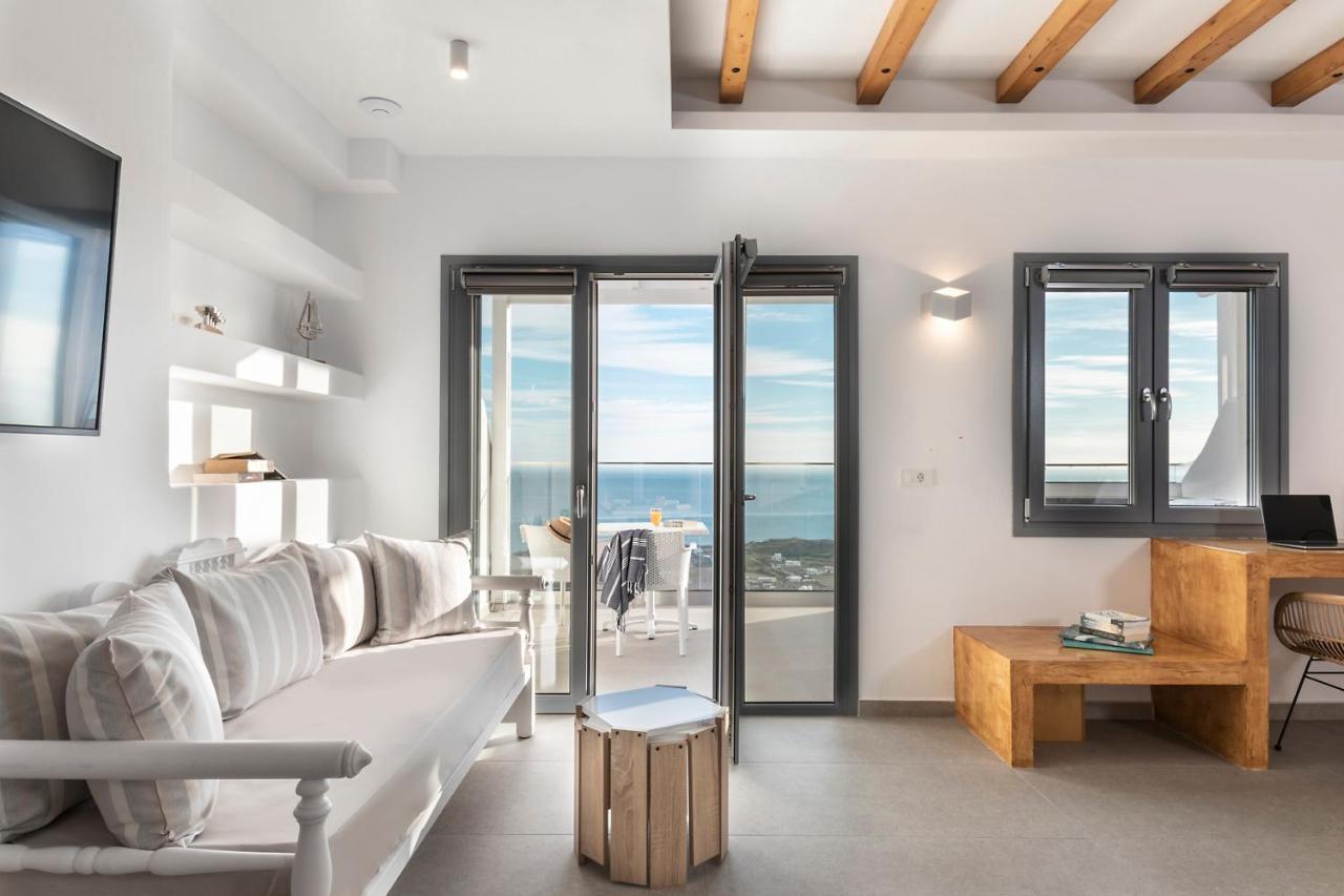 La Estrella 4 Suites With Sea View & 4 Prive Hot Tub Vourvoúlos Exteriér fotografie