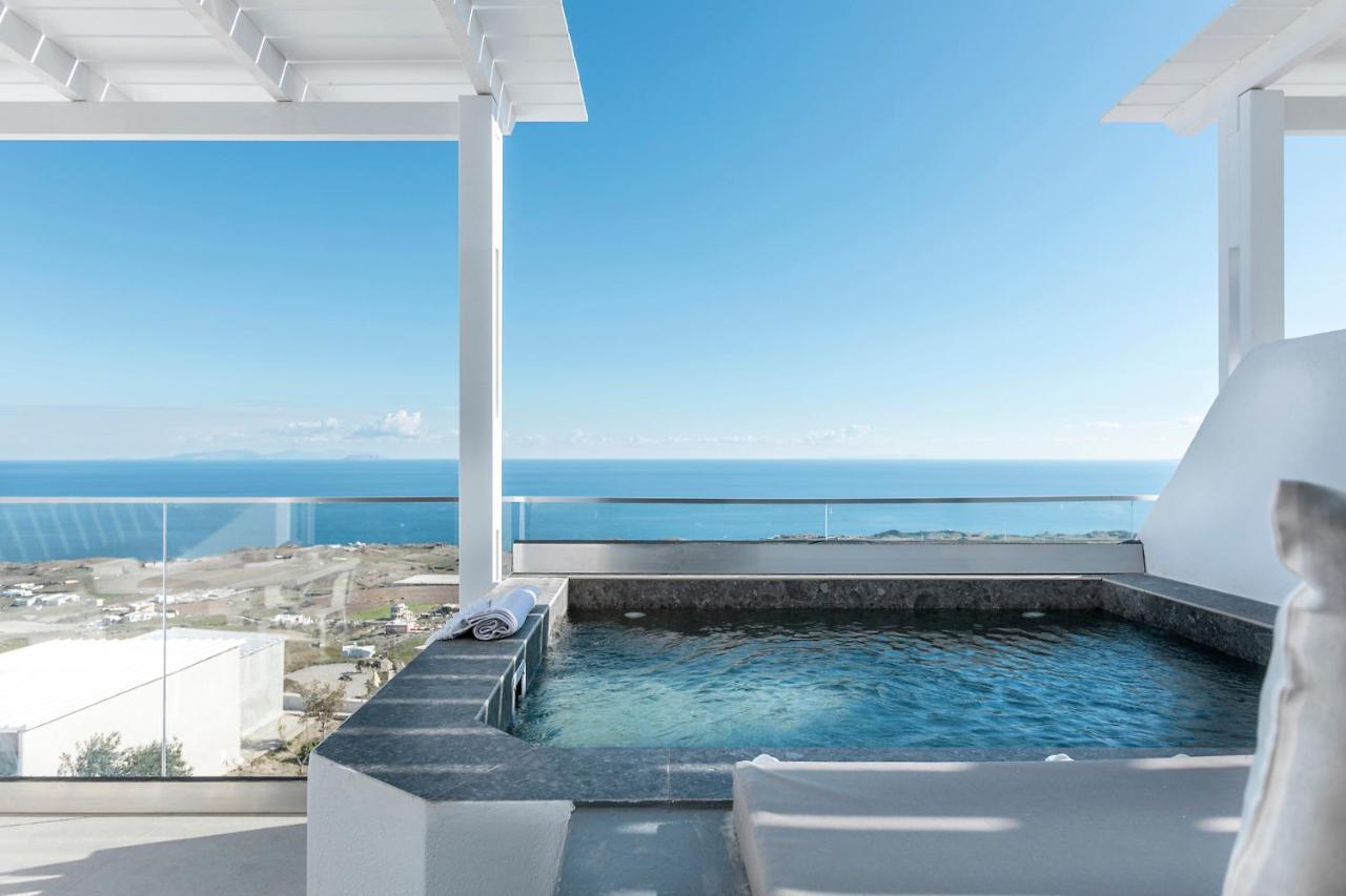La Estrella 4 Suites With Sea View & 4 Prive Hot Tub Vourvoúlos Exteriér fotografie