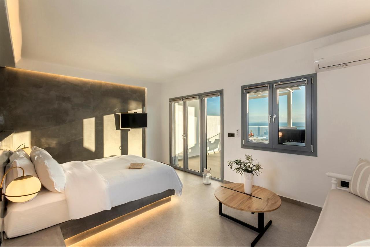 La Estrella 4 Suites With Sea View & 4 Prive Hot Tub Vourvoúlos Exteriér fotografie
